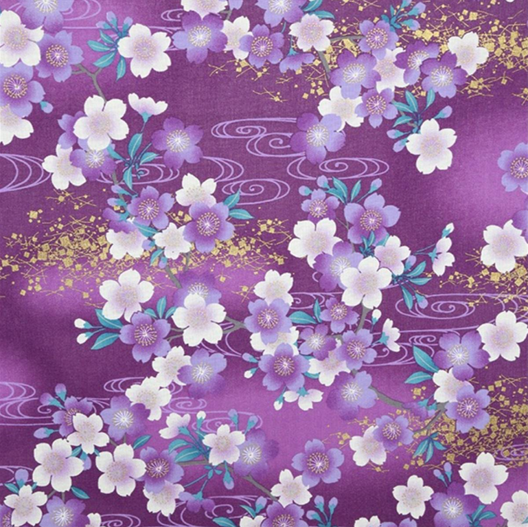 TISSU JAPONAIS NAKA FABRICS - 2900-2B - 100% COTON - 110 CM