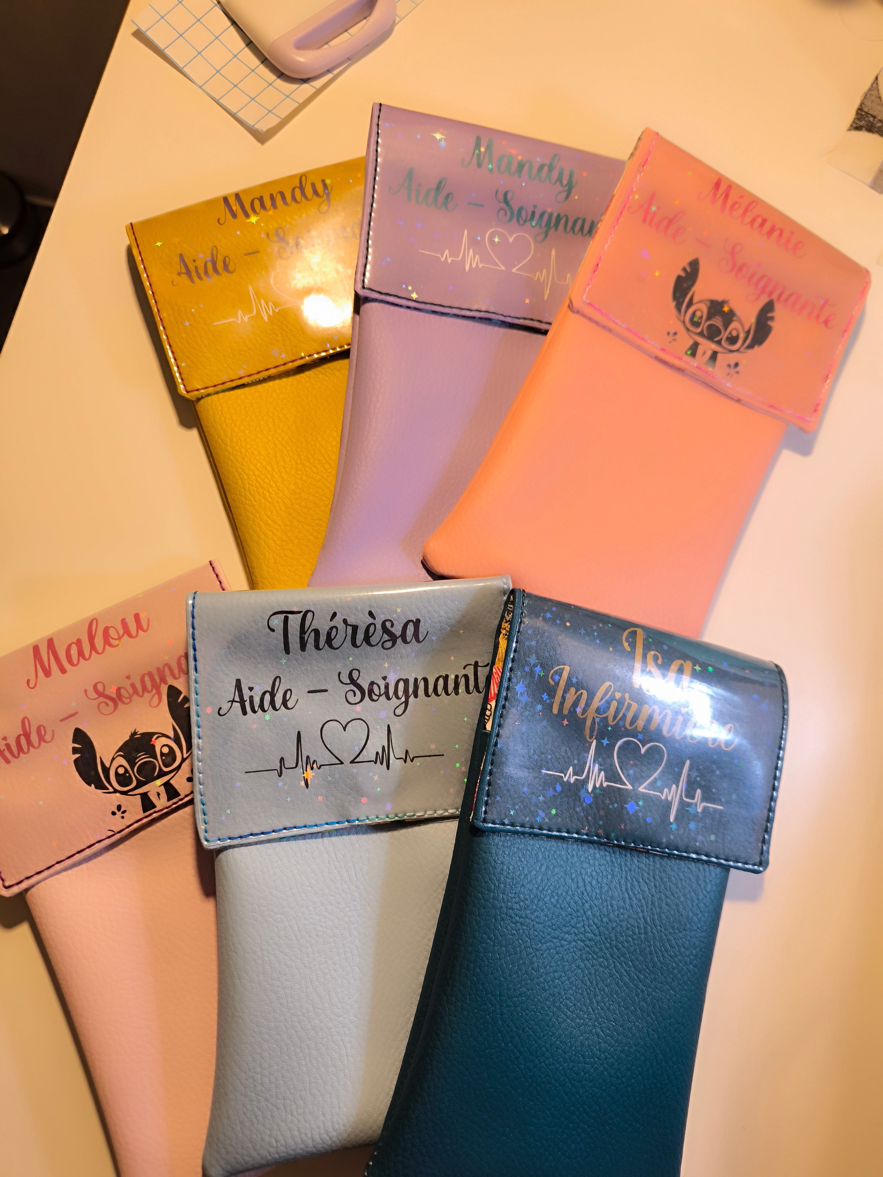 Pochette Soignante Personnalisée – À glisser dans la poche