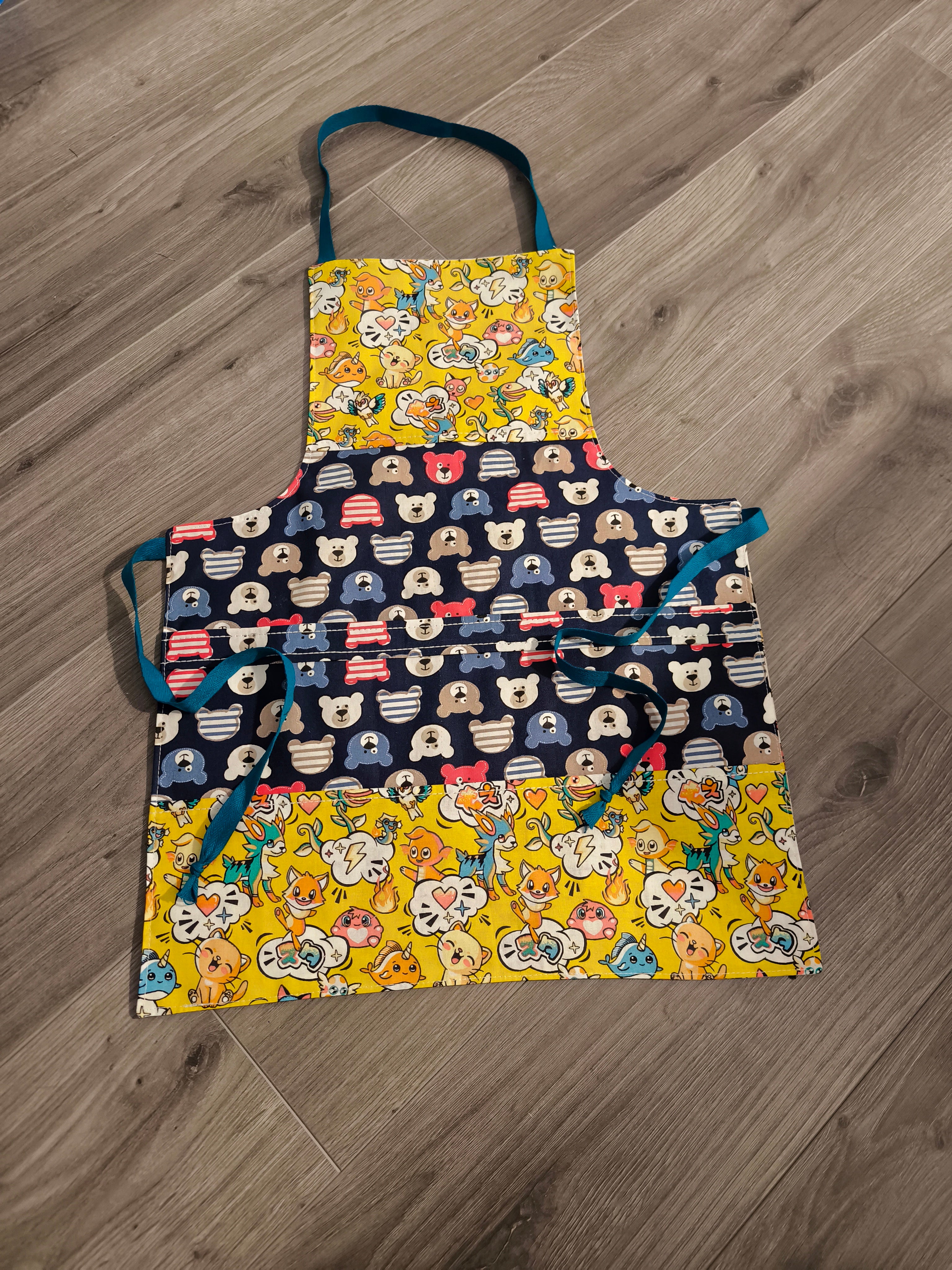 Tablier Enfant Réversible – Fait Main