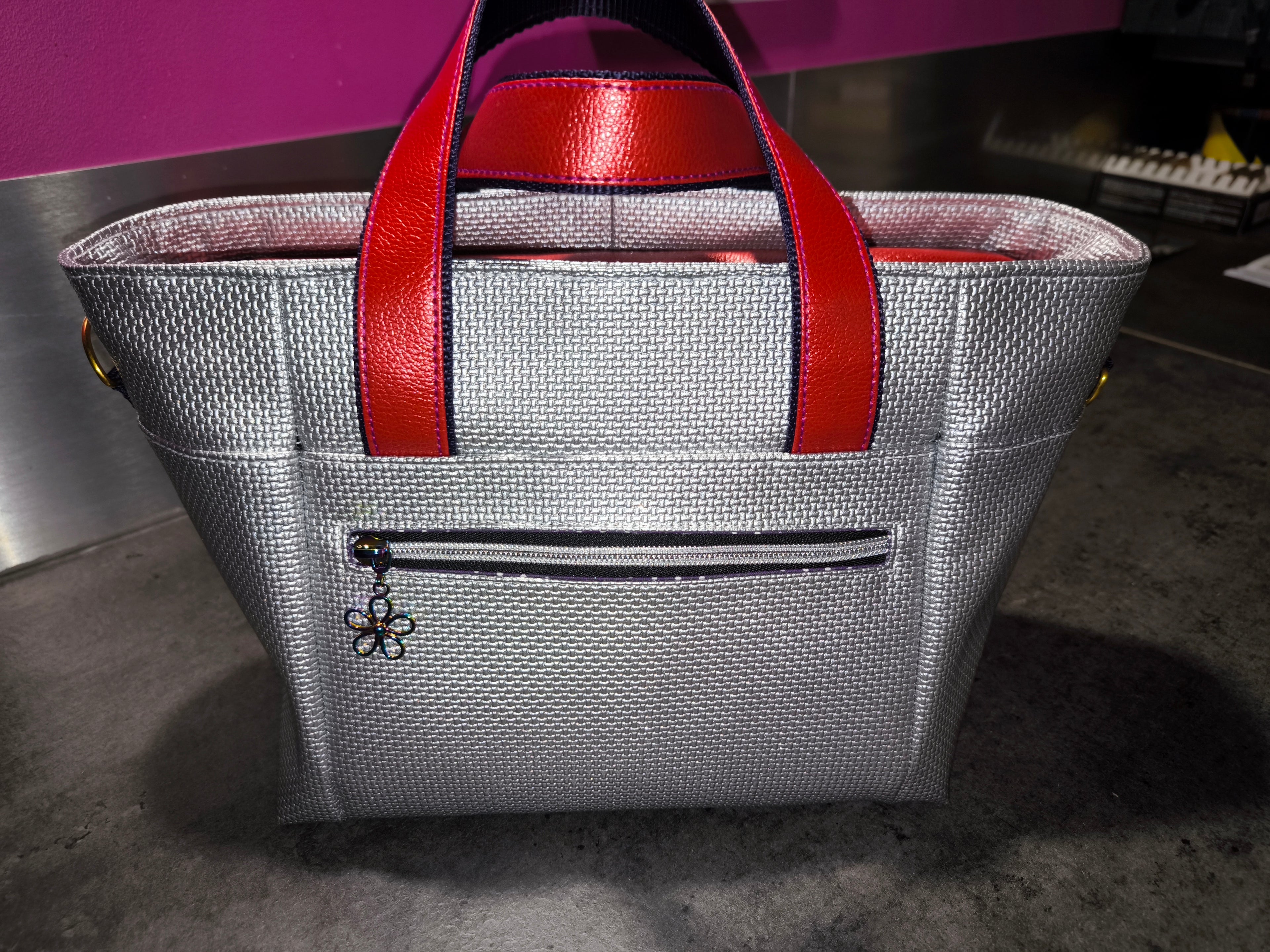 ✨ Sac cabas artisanal "Éclat Violet"