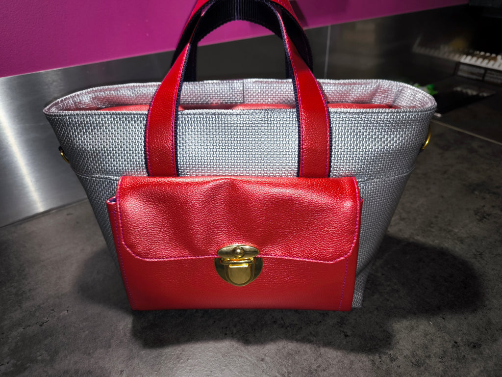 ✨ Sac cabas artisanal "Éclat Violet"